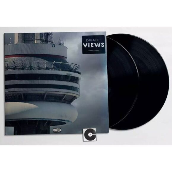 VINYL Drake: VIEWS - 2 Black LP SEALED - Picture 2 of 5